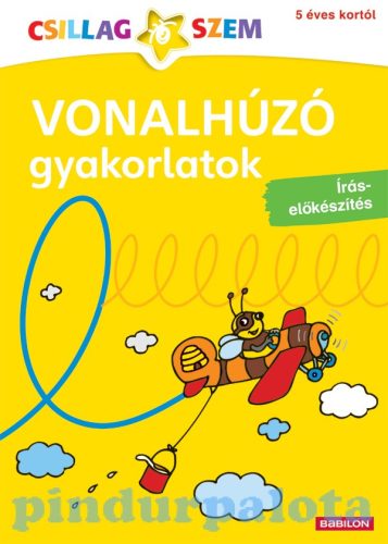 Könyvek - Vonalhúzó gyakorlatok - Írás-előkészítés