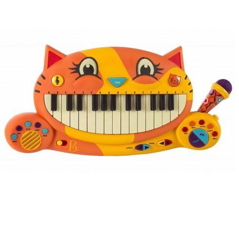 Játék hangszerek gyerekeknek - Cica szintetizátor Meowsic B.Toys