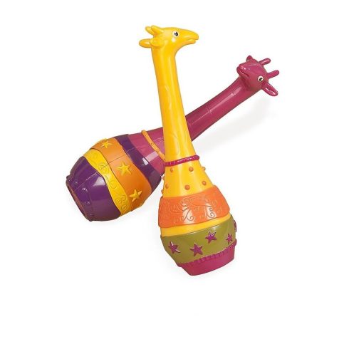 Játék hangszerek gyerekeknek -  Zsiráfos rumbatök, B.Toys