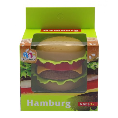 Játék hamburger készítő készlet