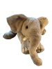 Plüssök - Plüss állatok figurák - Plüss elefánt, fekvő, 23 cm