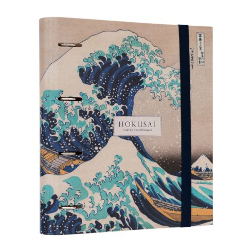 Gyűrűs mappa, négy gyűrűs - Hokusai - A nagy hullám