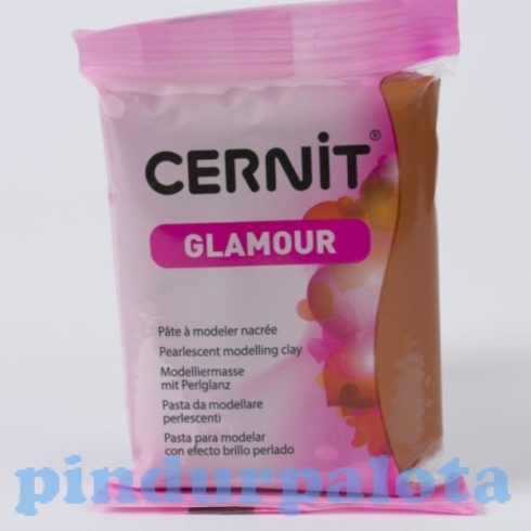 Gyurmák - Cernit - Süthető gyurma, Réz Glamour színben, 56 g
