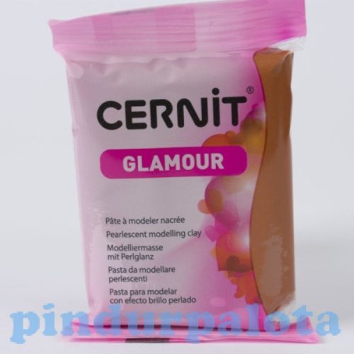 Gyurmák - Cernit - Süthető gyurma, Réz Glamour színben, 56 g