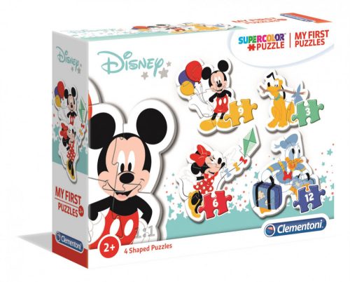 Disney Mickey és barátai - My First Puzzle 3-6-9-12 - Clementoni