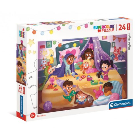 Pizsiparty - Puzzle 24 db-os MAXI - Clementoni