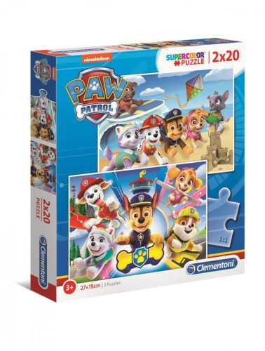 Paw Patrol - 2x20 db-os puzzle - Clementoni