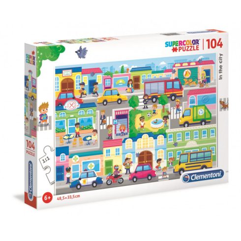 In the City - 104 db-os puzzle - Clementoni