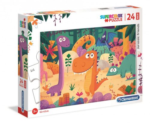 Dínós puzzle 24 db Maxi - Clementoni