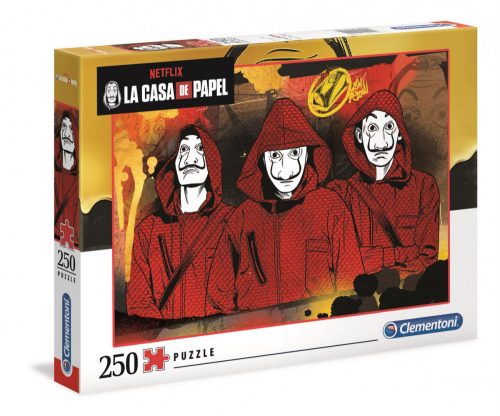 La Casa De Papel - A nagy pénzrablás 250 db-os puzzle - Clementoni