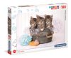 Lovely Kittens - 180 db-os cicás puzzle - Clementoni