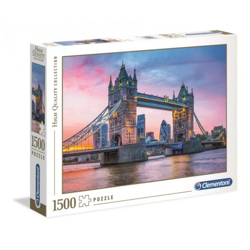 High Quality Collection - Tower Bridge Sunset 1500 db-os puzzle - Clementoni