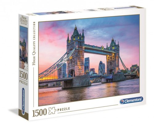 High Quality Collection - Tower Bridge Sunset 1500 db-os puzzle - Clementoni