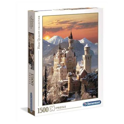 High Quality Collection - Neuschwanstein kastély 1500 db-os puzzle - Clementoni
