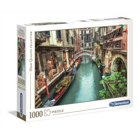 High Quality Collection - Olaszország Velencei csatorna 1000 db-os puzzle - Clementoni