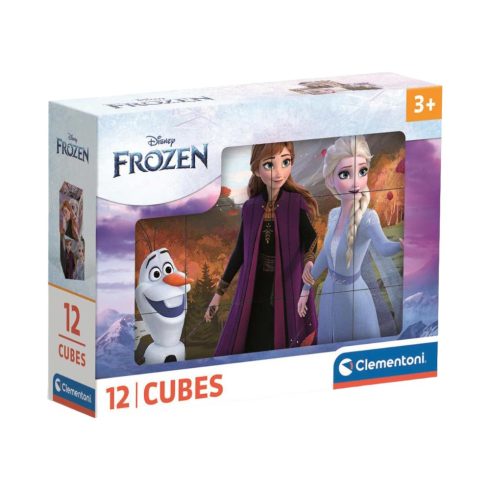 Frozen - 12 db-os mesekocka - Clementoni