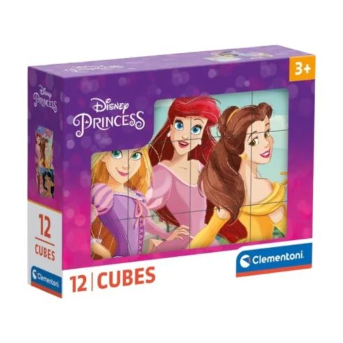 Disney Hercegnők - 12 db-os mesekocka - Clementoni