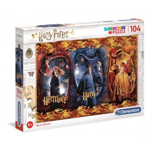 Harry Potter - 104 db-os puzzle Ron, Harry, Hermione - Clementoni