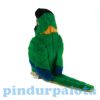 Játék plüss papagáj gyerekeknek - Plüss papagáj zöld