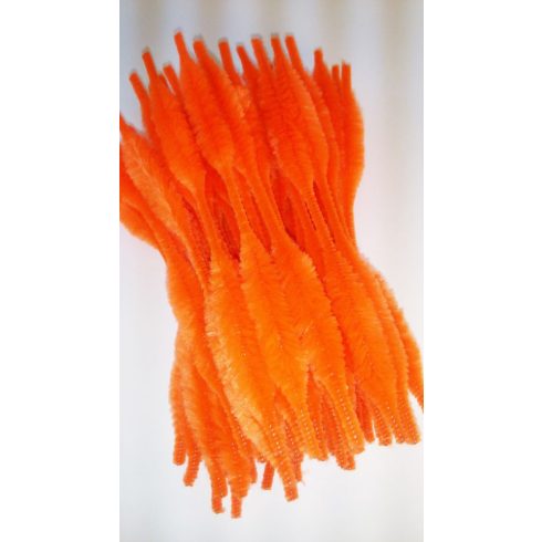 Kézműves kellékek - zsenilia drót narancssárga