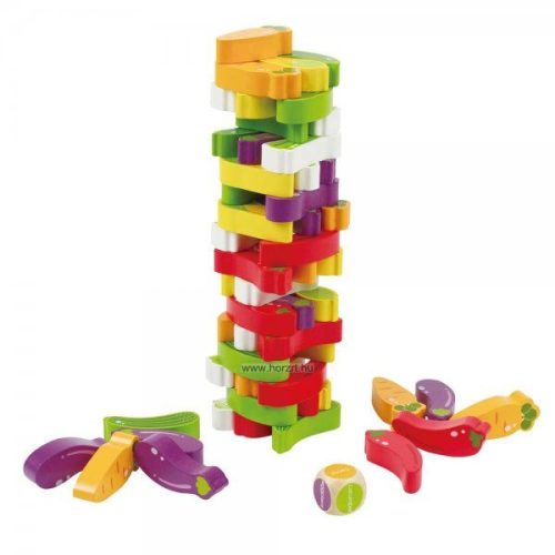 Ügyességi játékok - Gyümölcsös jenga