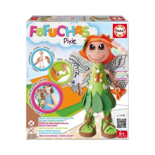 Kreatív hobby - Készletek - Figura készítő - Pixie - Educa - Fofucha