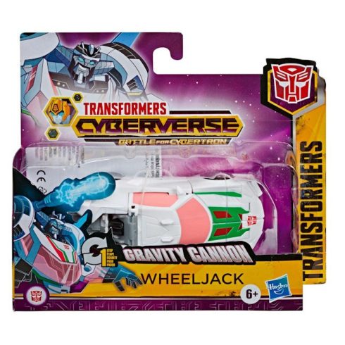 Transformers Cyberverse - egy mozdulattal átalakítható Wheeljack robotfigura - Hasbro