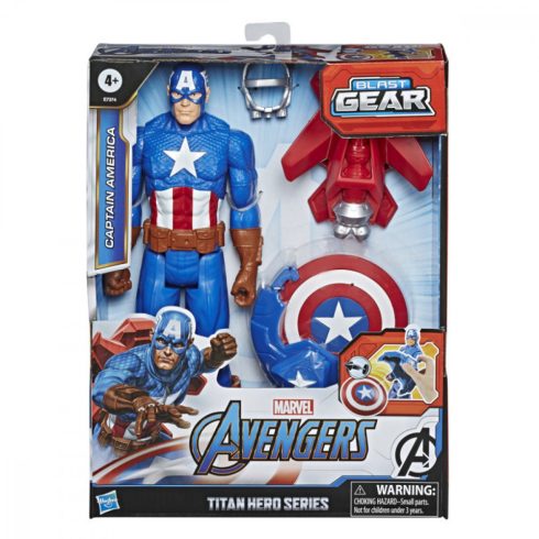 Avengers Titán Hősök figura - Amerika Kapitány
