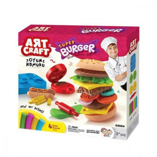 Art Craft Hamburger készítő gyurmakészlet