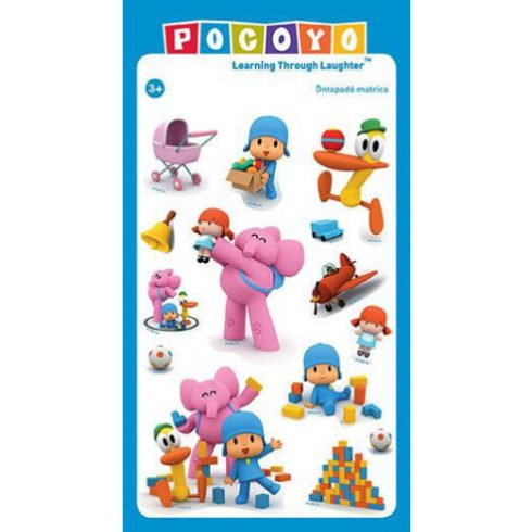 Pocoyo játékok - Matrica Pocoyoval