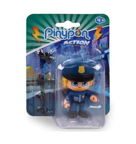 Pinypon Action - játék rendőr figura 2