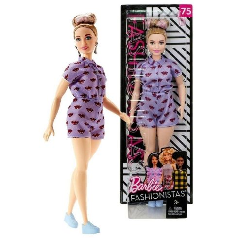 Barbie Fashionistas barátnők - lila nyári ruhában