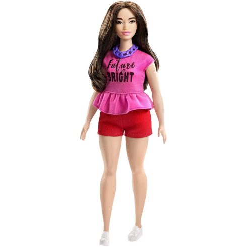 Barbie Fashionistas barátnők - piros sortban