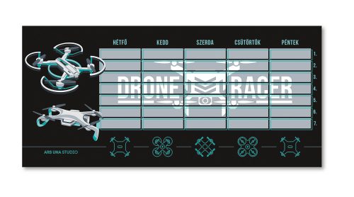 Órarend egylapos - Drone Racer