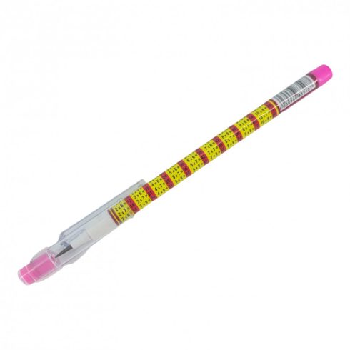 Tolóbetétes ceruza HB Centrum - rózsaszín radírral