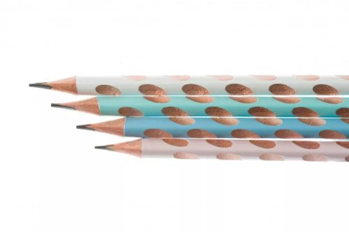 HB Grafit ceruza ceruzafogás könnyítővel Nebuló 1 db - Fehér