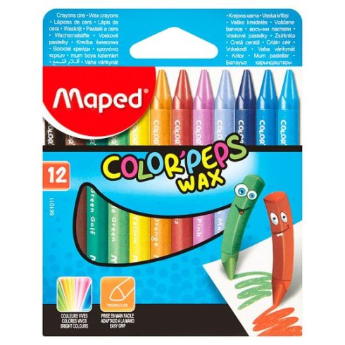Zsírkréta 12 darabos Color Peps - Maped