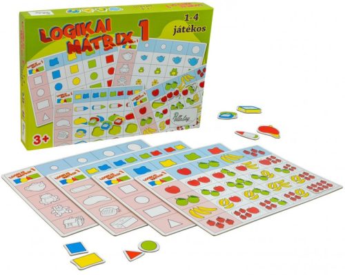 Logikus gondolkodás fejlesztő játékok - Logikai mátrix 1.