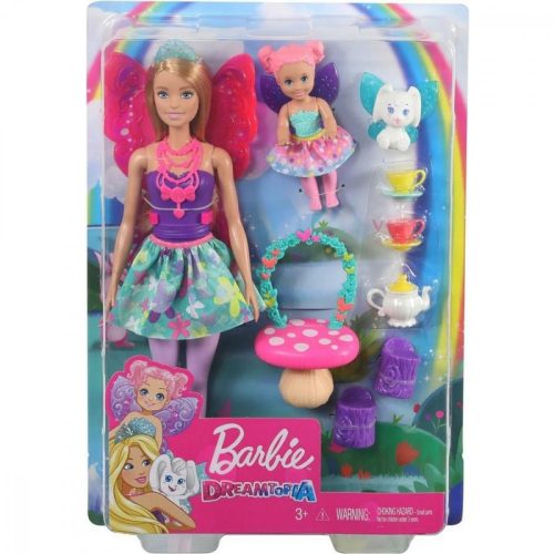 Barbie Dreamtopia bölcsi játékszett - tea party