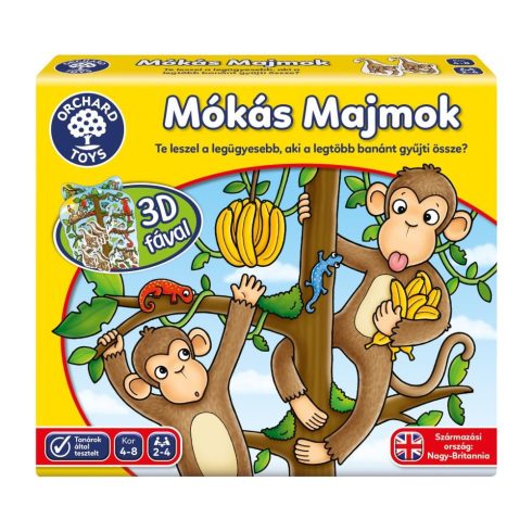 Mókás majmok társasjáték Orchard Toys