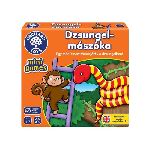Dzsungelmászóka mini társasjáték Orchard Toys
