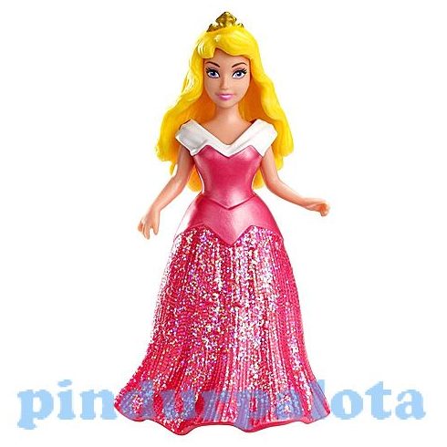 Disney Hercegnők - Csipkerózsika MagiClip mini hercegnő - Mattel