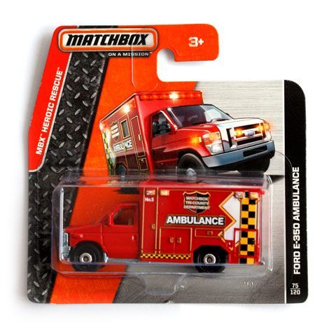 Matchbox Ford E-350 mentőautó