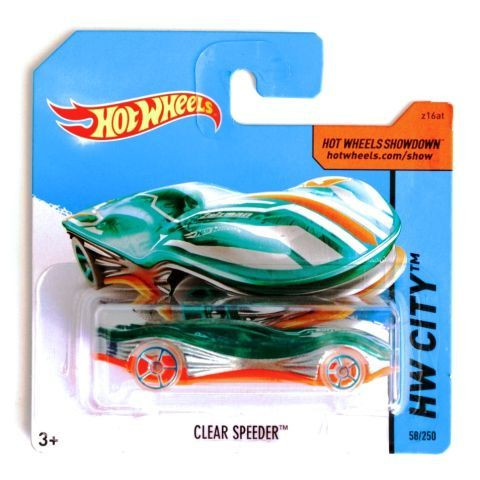 Mattel HW Clear Speeder kisautó