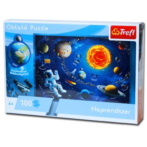 Oktató játékok vásárlása - Naprendszer 100 db-os puzzle - Trefl