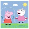 Puzzle - Kirakó - Gyerek puzzle - Peppa malac 3 az 1-ben puzzle