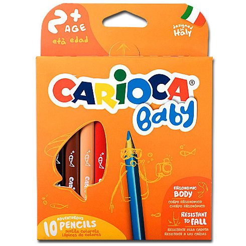 Írószerek - Carioca 10db-os bébi ceruza
