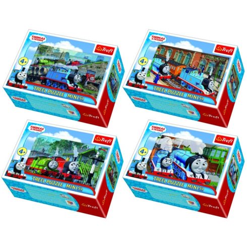 Puzzle gyerekeknek - Thomas és barátai 54 db-os mini puzzle - Trefl