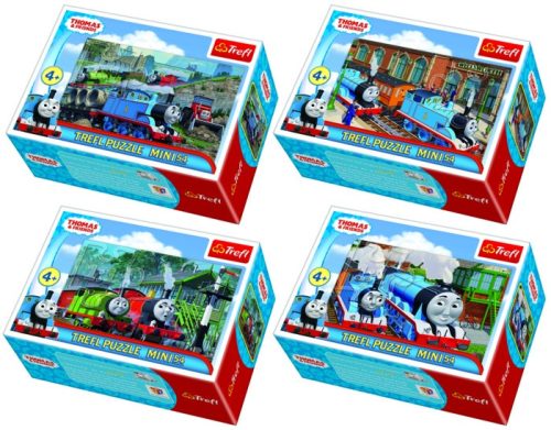 Puzzle gyerekeknek - Thomas és barátai 54 db-os mini puzzle - Trefl