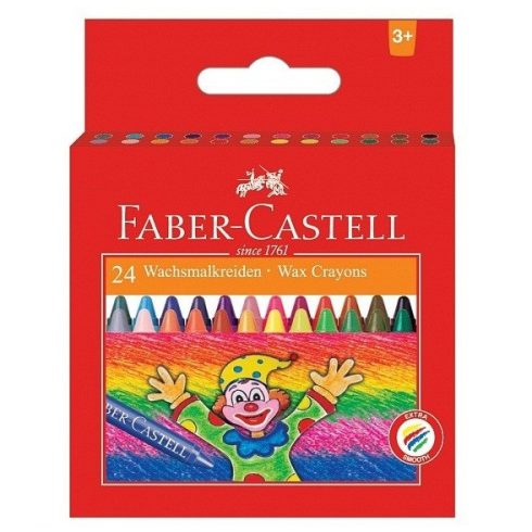 Rajzeszközök - Faber-Castell színes 24db-od zsírkréta